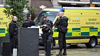 A man is arrested following the incident in the Arndale shopping centre