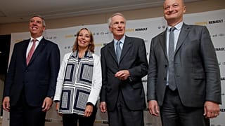 التعيينات الجديدة في رينو وتظهر المديرة العامة كلوتيلد دلبوس بين معينين جددا في بولوني بلانكور. 2019/10/11.