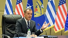 (Ξένη Δημοσίευση). O Υπουργός Εθνικής Άμυνας  Νικόλαος Παναγιωτόπουλος 