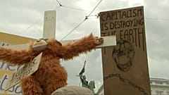 Klima-Demo in Brüssel