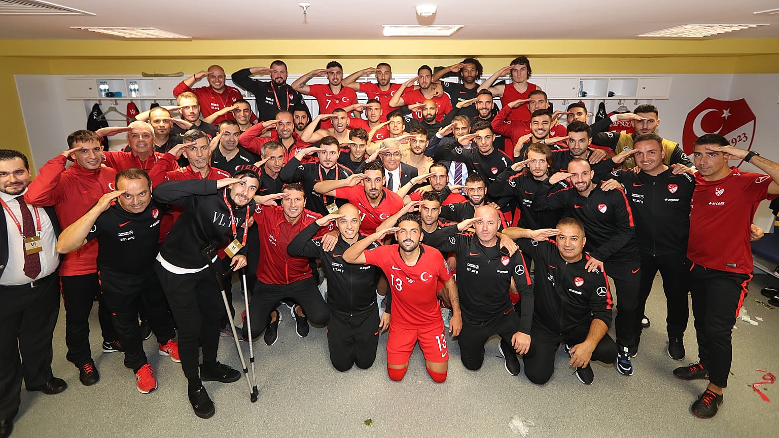 2020 Avrupa Futbol Şampiyonası (EURO 2020) Elemeleri H Grubu'nun 7. haftasında Arnavutluk'u 1-0 yendi. ( Türkiye Futbol Federasyonu - Anadolu Ajansı )