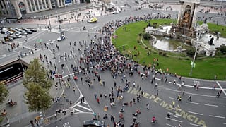 El independentismo catalán "ensaya" su respuesta a la condena contra los líderes del procés