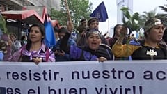 Chile: Mapuche-Indianer demonstrieren für mehr Rechte