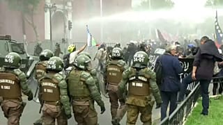 Disuelta una manifestación mapuche en Chile