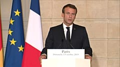 Emmanuel Macron et Angela Merkel appellent la Turquie à cesser son attaque en Syrie  