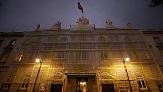 El Tribunal Supremo esta mañana. 