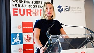 Federica Mogherini, cheffe de la diplomatie de l'UE