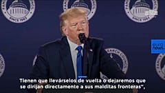 Trump amenaza con permitir llegar a los islamistas de Siria a las "malditas fronteras" de Europa