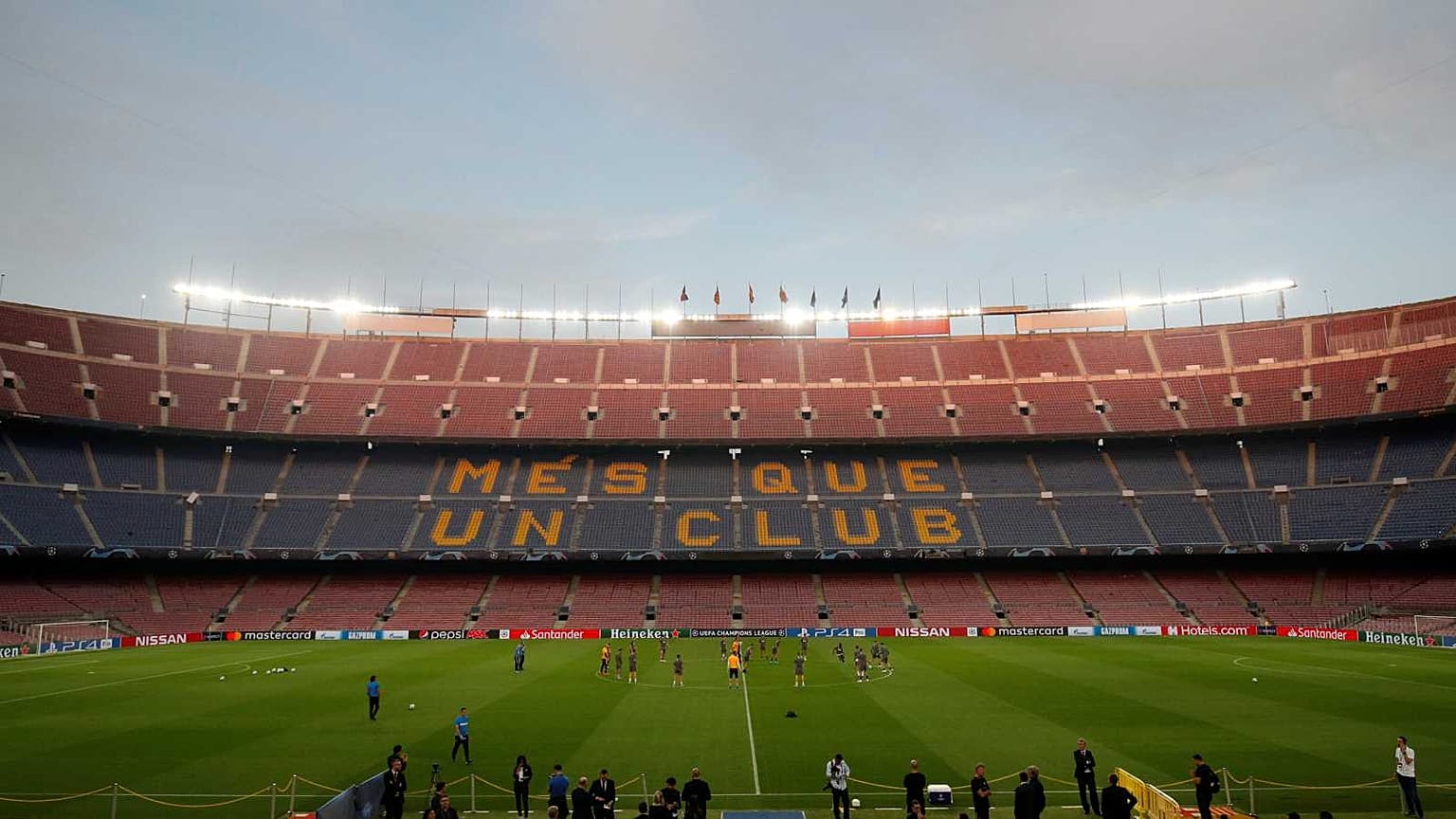 Le Camp Nou, le stade du Barça, le 1er octobre 2019 