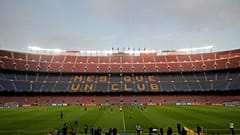 Le Camp Nou, le stade du Barça, le 1er octobre 2019 