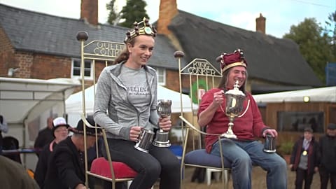 World Conker Championships take place despite heavy rain