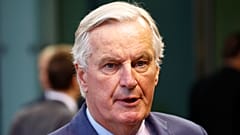 El negociador jefe de la UE en Brexit, Michel Barnier en una rueda de prensa antes de participar en el Consejo de Asuntos Generales en Luxemburgo, el 15 de octubre de 2019