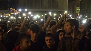 Catalan activist condemns severity of sentences for separatists as anti-democratic