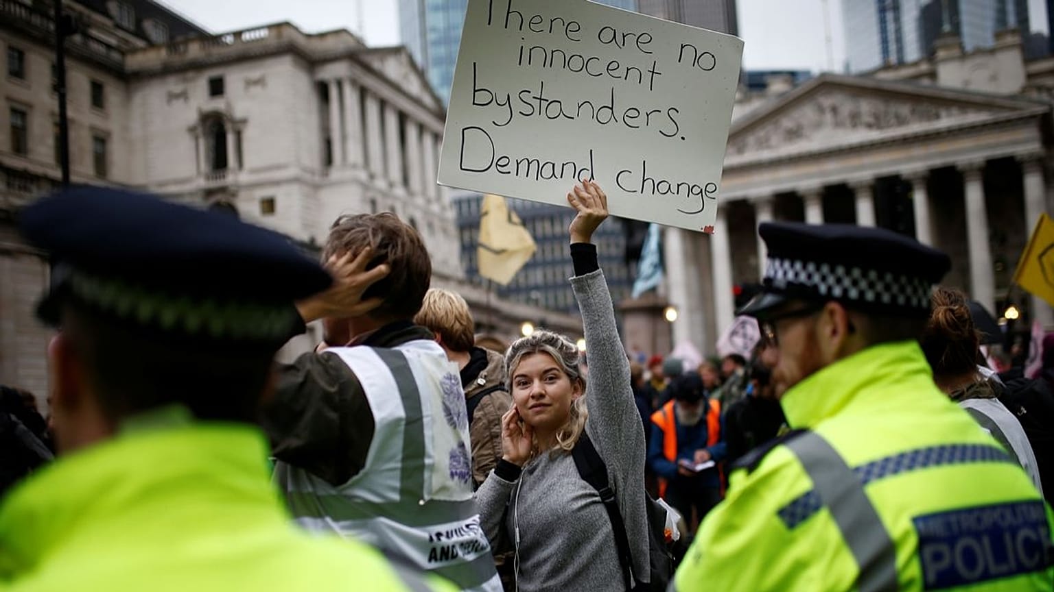 Extinction Rebellion protests, London October 2019