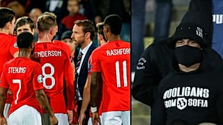 Seleção inglesa debateu eventual abandoino do jogo na Bulgária devido aos "hooligans"