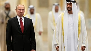 بوتين في أبوظبي ومحمد بن زايد يصف الزيارة بالتاريخية