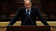 Catalan leader Quim Torra tells parliament there must be a new independence vote 