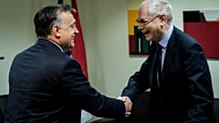 Orbán Viktor miniszterelnök és Herman Van Rompuy 2015-ben