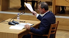 Ο πρώην βουλευτής της Χρυσής Αυγής Νίκος Μίχος απολογείται