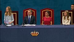 Leonor de Borbón ejerce de anfitriona en los premios Princesa de Asturias