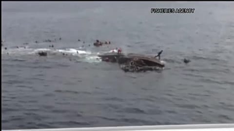Nordkoreanisches Fischerboot sinkt nach Kollision vor Japan