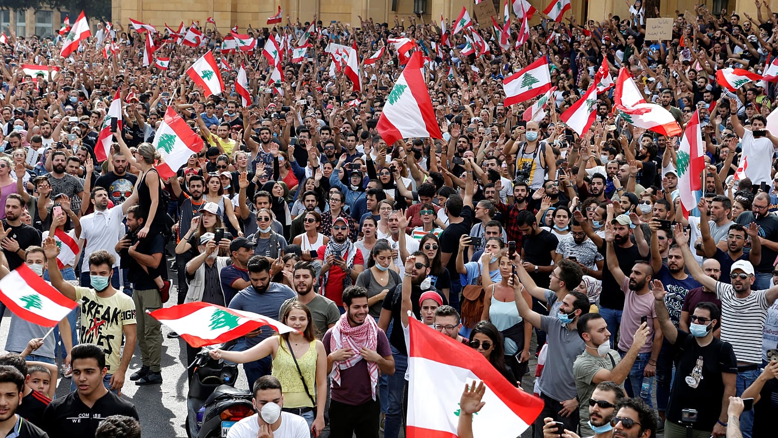 Demonstration im Libanon