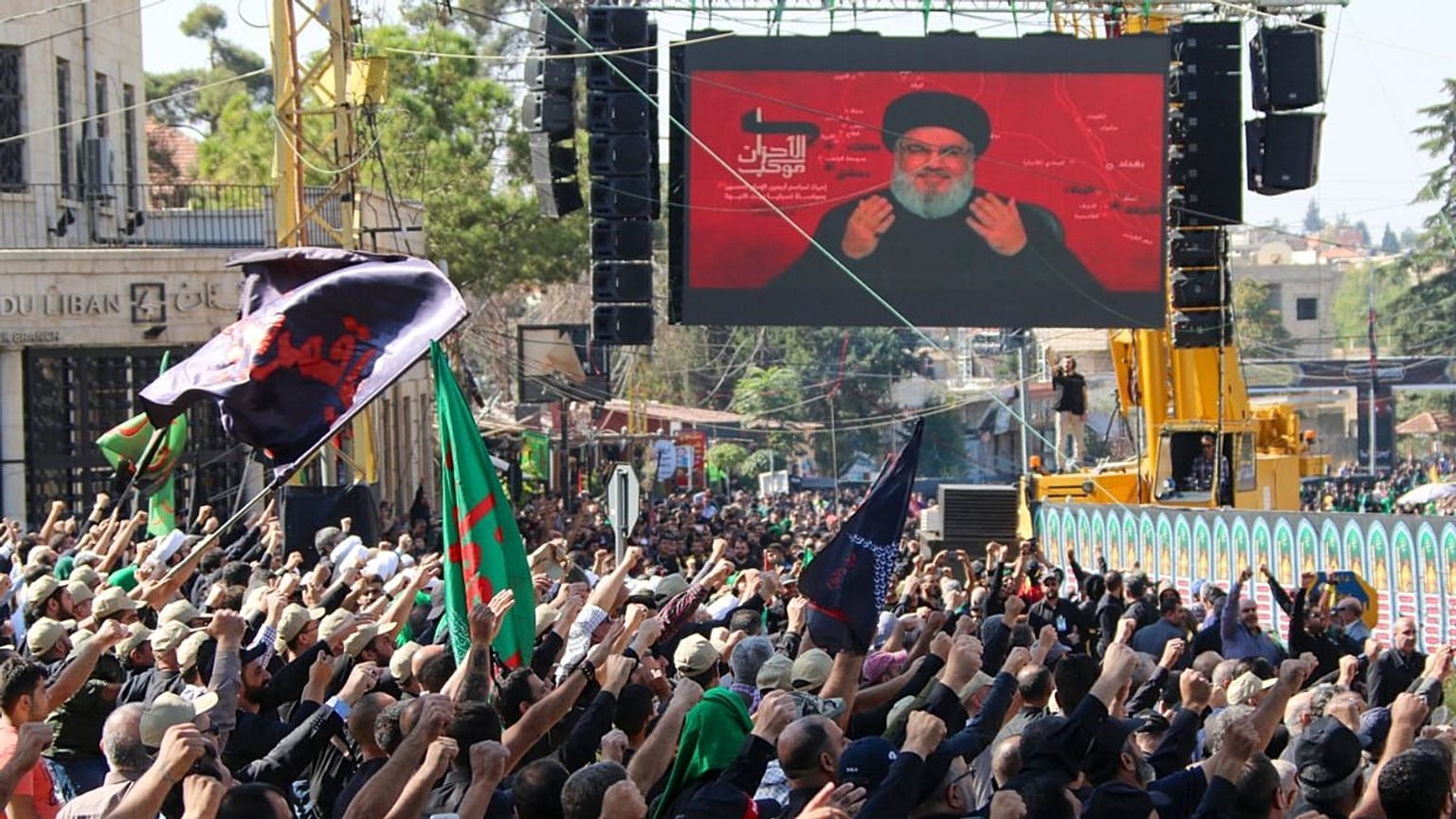 حسن نصرالله: به خیابان‌ها نیامدیم تا نگویند ایران از وسط بیروت برای آمریکا پیغام فرستاد
