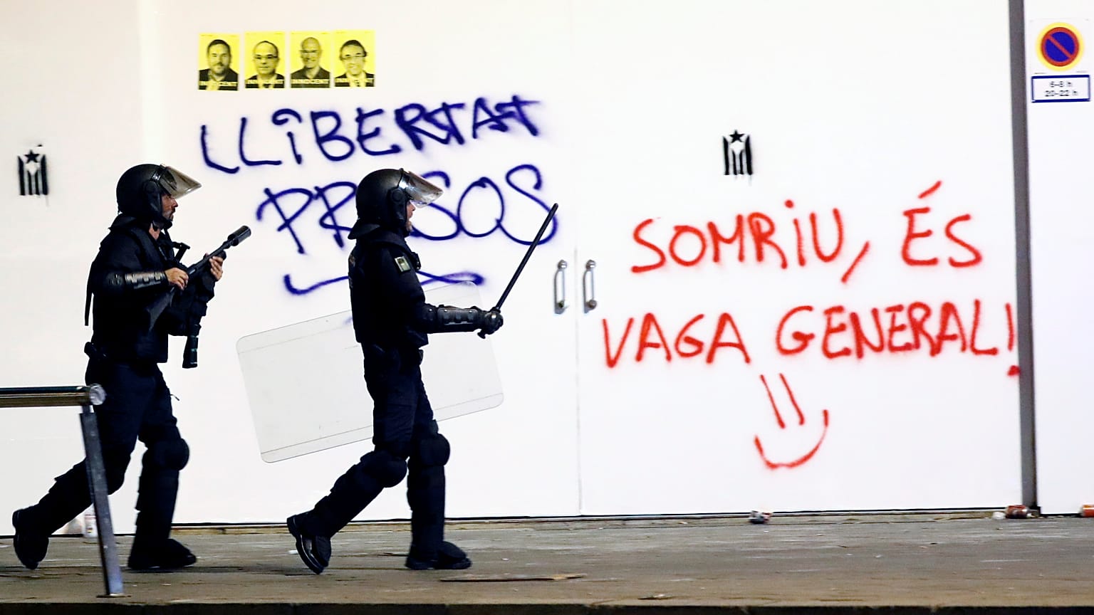 "Recados" políticos depois de semana de protestos na Catalunha