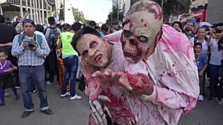 Zombik vonultak föl Mexikóban
