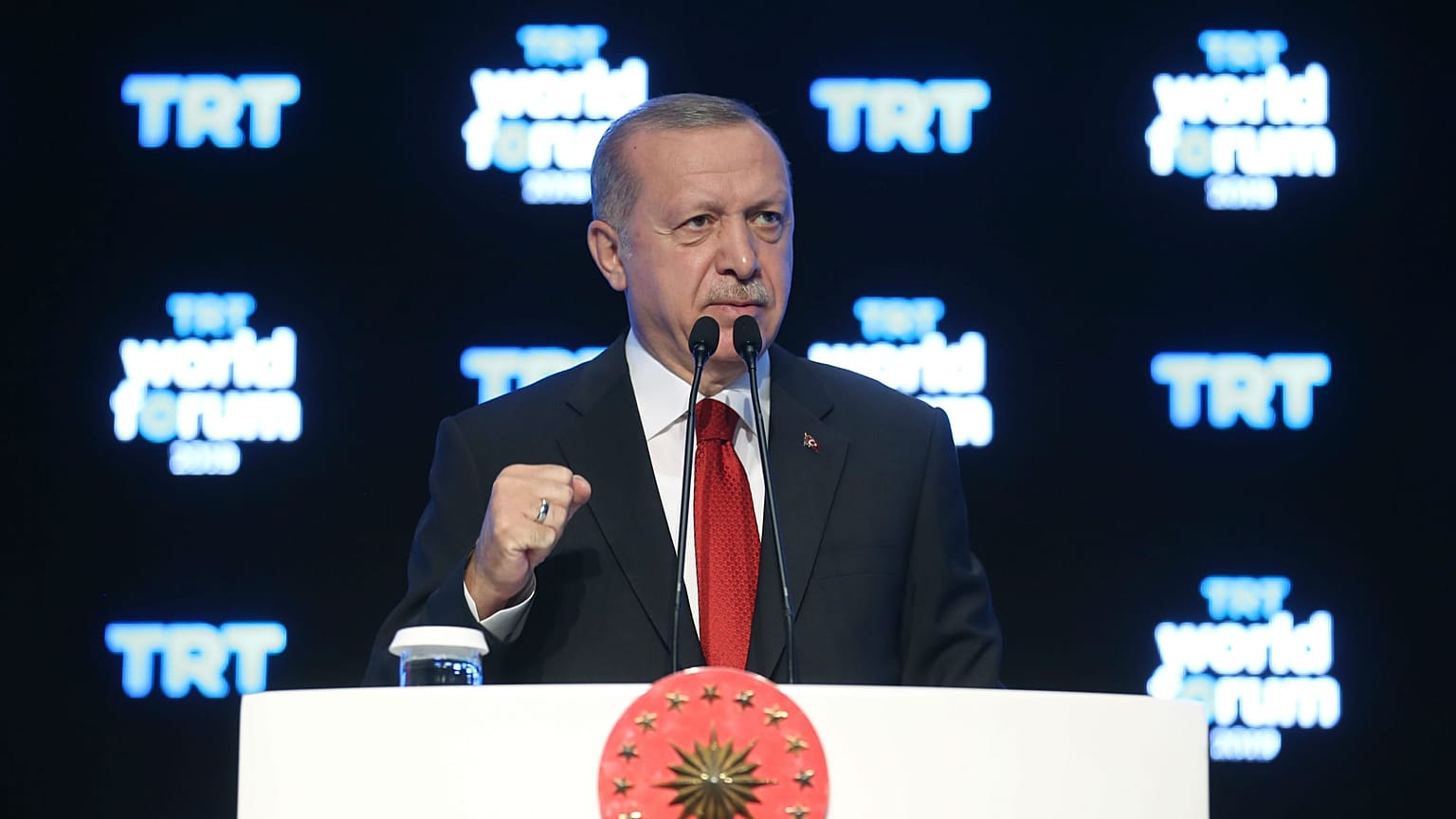Cumhurbaşkanı Erdoğan'dan Suriye'de operasyon eleştirisi: Tüm Batı teröristlerin yanında yer aldı