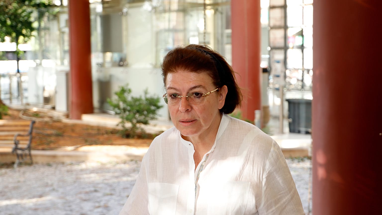 Η υπουργός Πολιτισμού και Αθλητισμού Λίνα Μενδώνη(αρχείου)