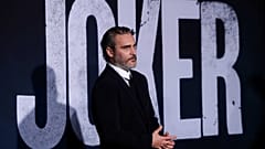 Joaquin Phoenix, lors de la première du film "Joker" à Los Angeles le 28 septembre 2019
