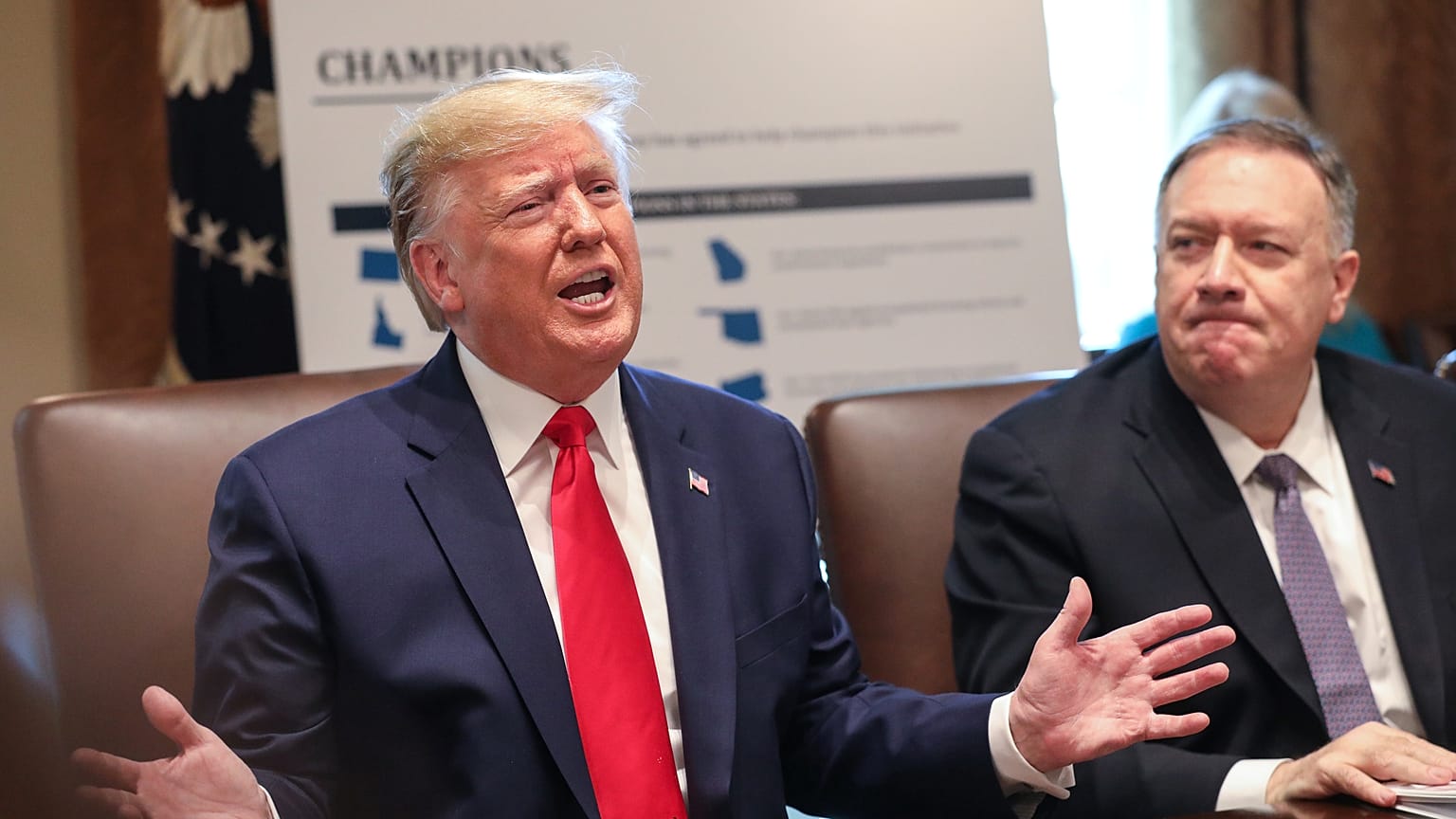 Trump: Türkiye uygunsuz davranırsa gümrük vergisini artırarak yaptırım uygularız