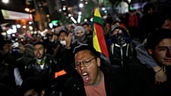 Los bolivianos protestan ante un posible fraude electoral a favor de Evo Morales