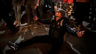 أنصار المرشح الرئاسي البوليفي ميسا يحتجون في لاباز، بوليفيا، 21 أكتوبر/تشرين الأول 2019