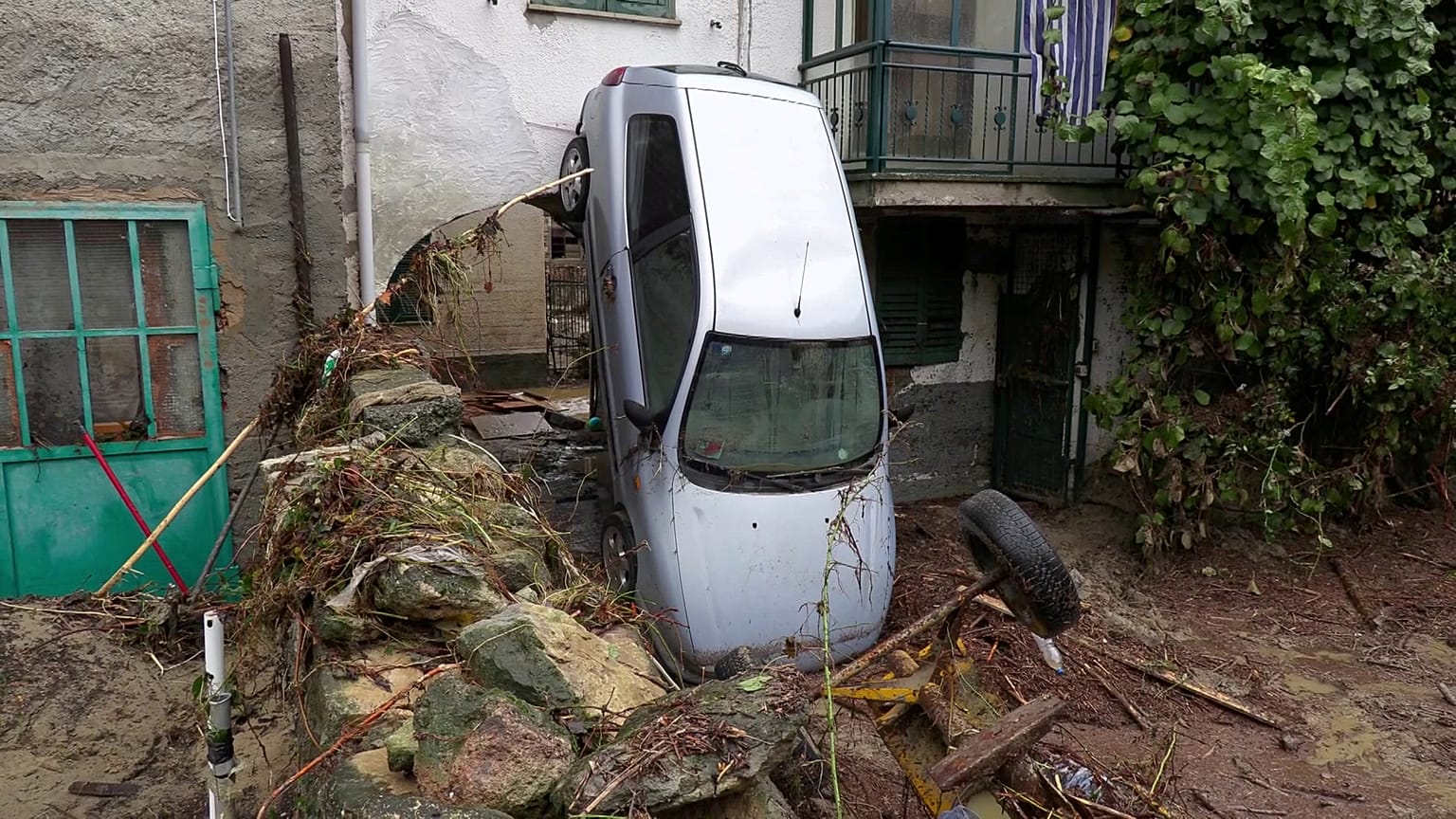 Inondations dévastatrices dans le Piémont