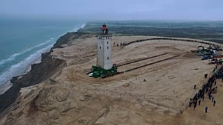 Перемещение маяка Рубьерг Кнуде