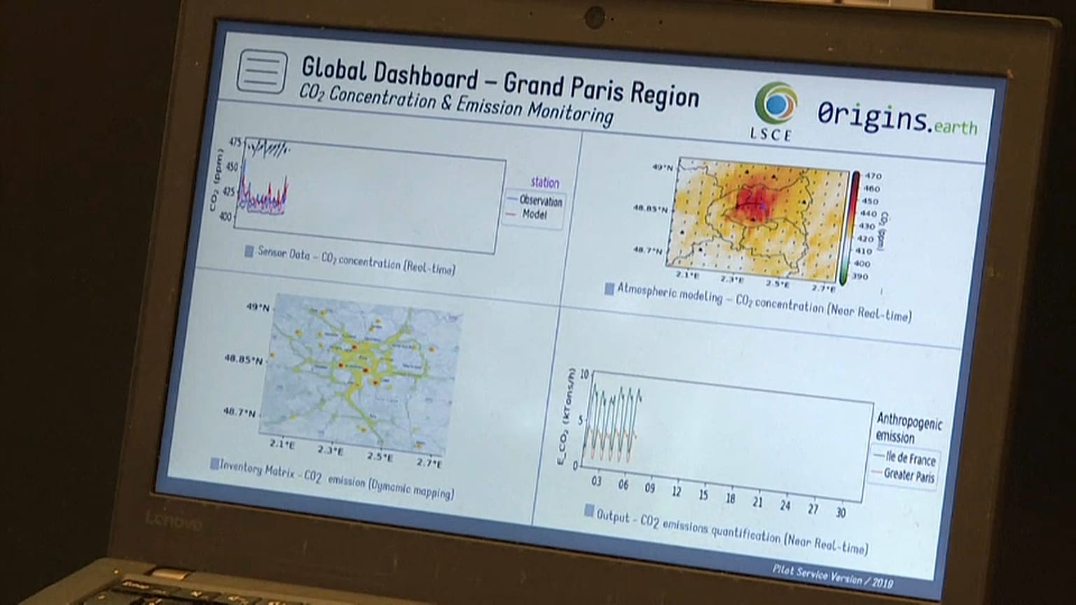 Des capteurs à Paris pour mesurer en continu les émissions de CO2 