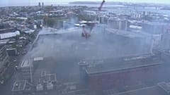 Második napja lángol egy új-zélandi konferenciaközpont