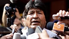 El presidente y candidato de Bolivia, Evo Morales en la región del Chapare, Bolivia, el 20 de octubre de 2019.