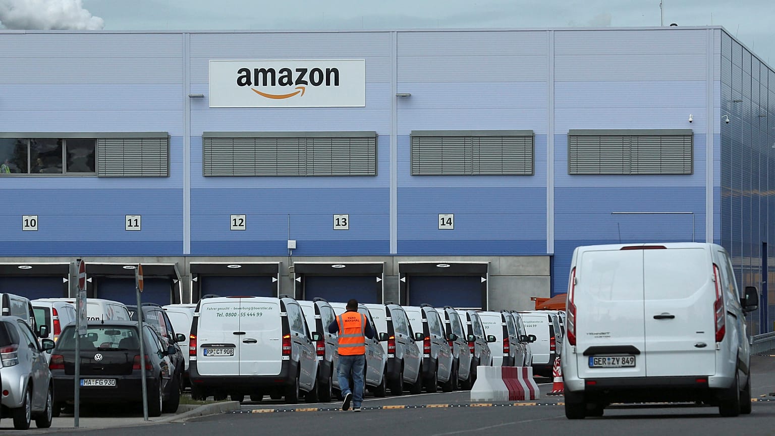 Das Amazon Werk in Mannheim
