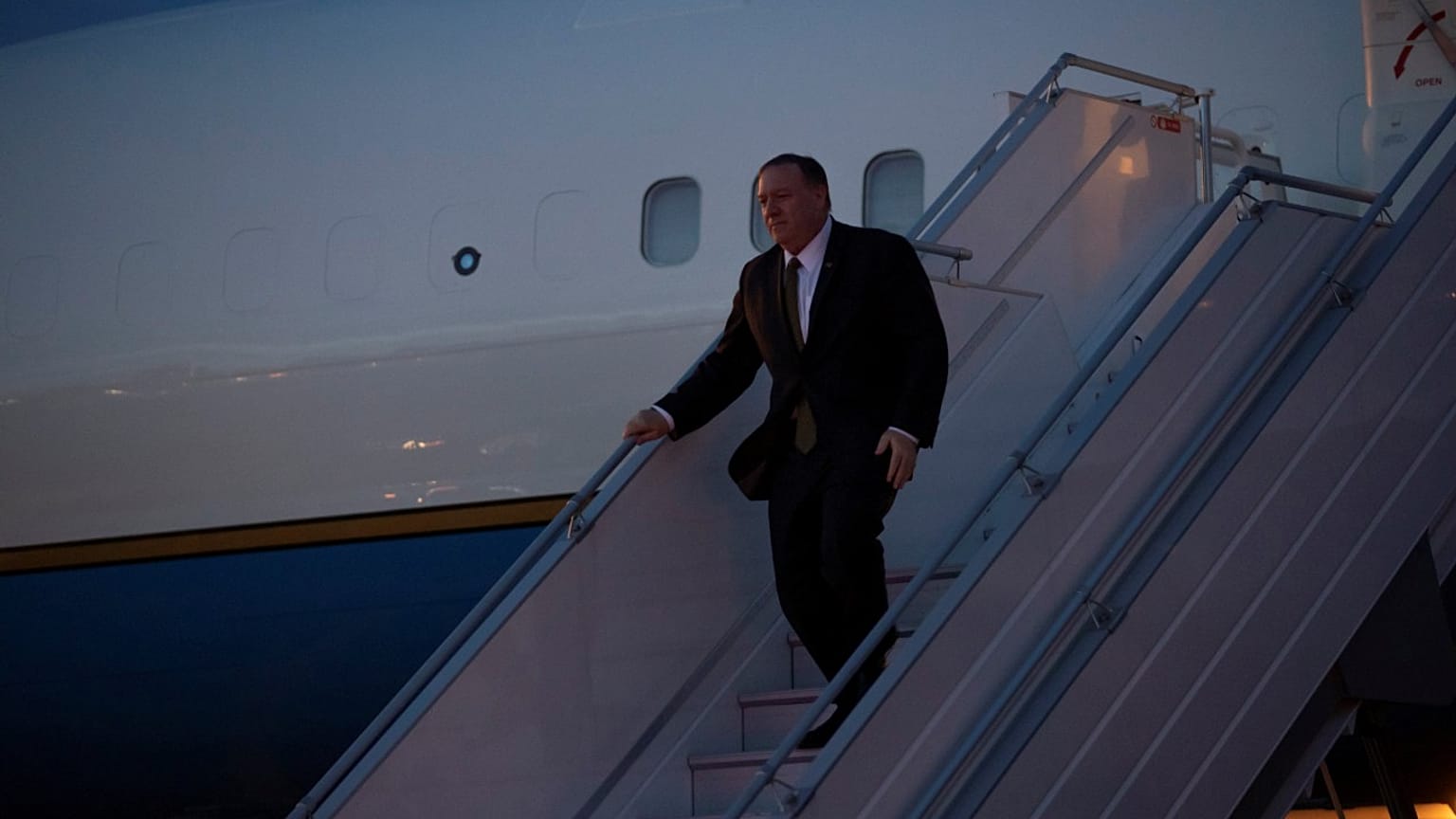 Mike Pompeo, NATO Zirvesi için Brüksel'e geldi