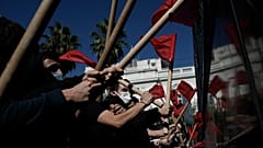 Επεισόδια στην πορεία των φοιτητών στο κέντρο της Αθήνας