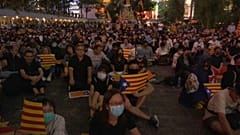 O apoio de Hong Kong à causa catalã