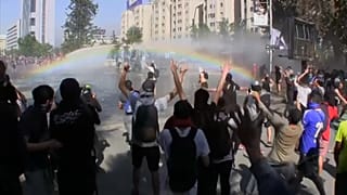 La violencia va desapareciendo de las protestas en Chile