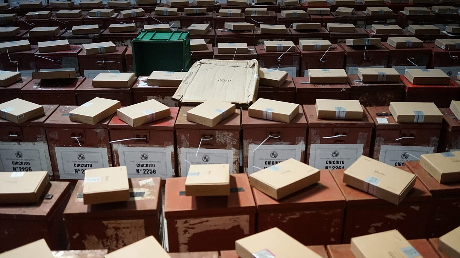 Material electoral para las elecciones de Uruguay