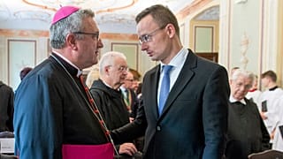 A keresztény hit fontosságáról beszélt Győrben Szijjártó