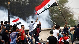 Security forces fire tear gas as protests resume in Iraq