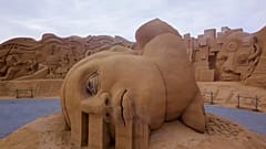 Danimarca: il festival delle sculture di sabbia