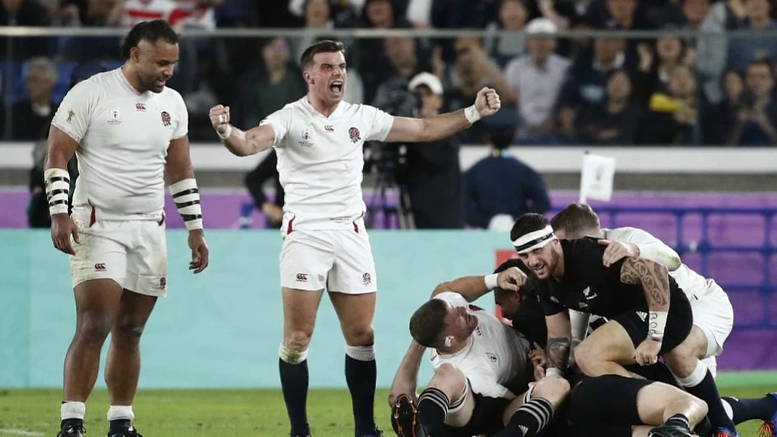Inglaterra gana a los All Blacks en el Mundial de Rugby